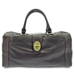 Giudi barna bőr utazótáska