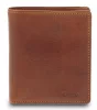 Giudi  barna férfi Vacchetta bőr pénztárca, irattárca 10,8 x 9,3 cm