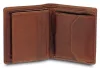 Giudi  barna férfi Vacchetta bőr pénztárca, irattárca 10,8 x 9,3 cm