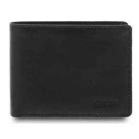   Giudi  fekete férfi Vacchetta bőr pénztárca, irattárca 11 x 8,5 cm