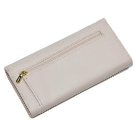 Giudi púderszínű bőr női pénztárca