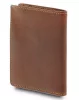 Giudi  barna férfi Vacchetta bőr pénztárca, irattárca 10,2 x 8,2 cm
