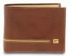 Giudi Newcastle barna-nugát férfi bőr pénztárca 12,2 x 9,5 cm