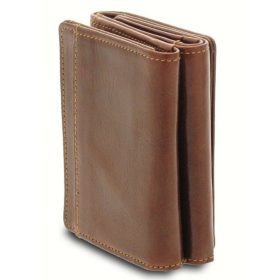 Giudi barna színű bőr pénztárca