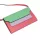 Giudi tricolor fekvő bőr pénztárca, táska 19 × 11,5 cm