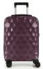 Gabol Air kemény falú, burgundy, Wizzair, Ryanair kabin bőrönd 55 cm