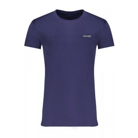 Gaudi férfi kék rövid ujjú póló XL