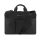 Giorgio Carelli uniszex, bőr, fekete színű laptop táska, oldaltáska