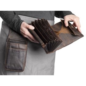 GreenLand Nature bőr brifkó tartó 11 x 25,5 cm