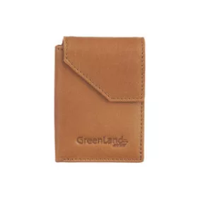   GreenLand Nature bőr pénztárca RFID védelemmel 9,5 x 7 cm