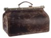 GreenLand Montana postakocsi, bivalybőr utazótáska 48 x 28 x 26 cm