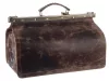 GreenLand Montana postakocsi, bivalybőr utazótáska 48 x 28 x 26 cm