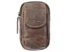 GreenLand Nature mini bőr övtáska RFID védelemmel 14 x 9 cm
