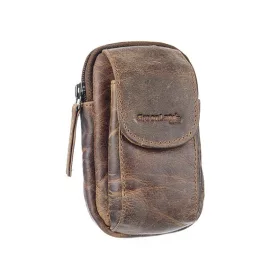   GreenLand Nature mini bőr övtáska RFID védelemmel 14 x 9 cm