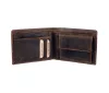 GreenLand Classic bőr pénztárca RFID védelemmel 12,5 x 9,5 cm