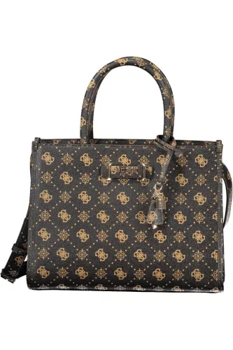 Guess jeans női barna táska 33 x 26 x 14 cm