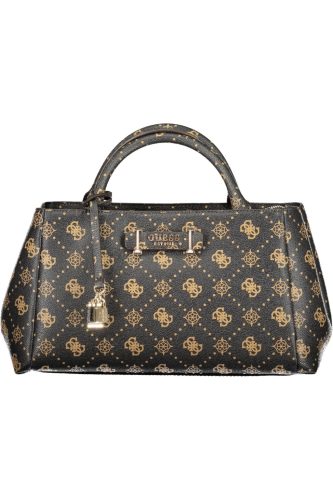 Guess sötétbarna női kézitáska oldalpánttal 34 x 18 x 11 cm