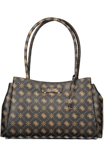 Guess sötétbarna női válltáska 43 x 27 x 10 cm