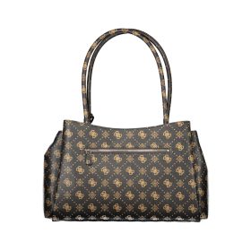 Guess sötétbarna női válltáska 43 x 27 x 10 cm