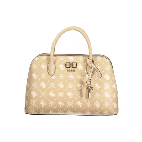   Guess Emelie bézs-fehér női kézitáska, crossbody  34 x 22 x 10 cm