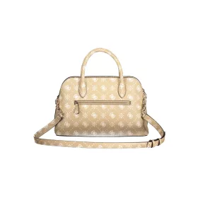   Guess Emelie bézs-fehér női kézitáska, crossbody  34 x 22 x 10 cm