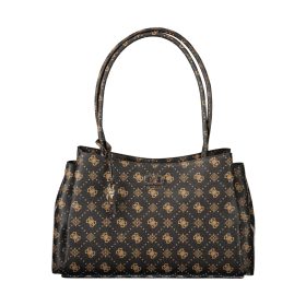 Guess sötétbarna női válltáska 43 x 30 x 10 cm