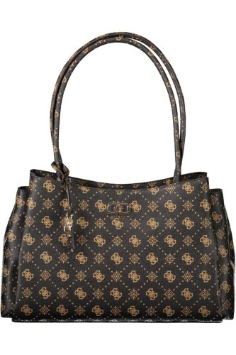 Guess sötétbarna női válltáska 43 x 30 x 10 cm