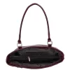 Karen Ilona N 087 barna virágmintás női válltáska 38 x 27 x 11 cm