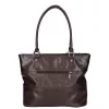 Karen Ilona N 087 barna virágmintás női válltáska 38 x 27 x 11 cm