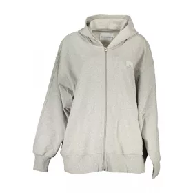 Calvin Klein női szürke cipzáros pulóver