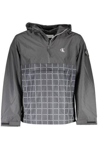 Calvin Klein férfi fekete átmeneti kabát, sportos kabát