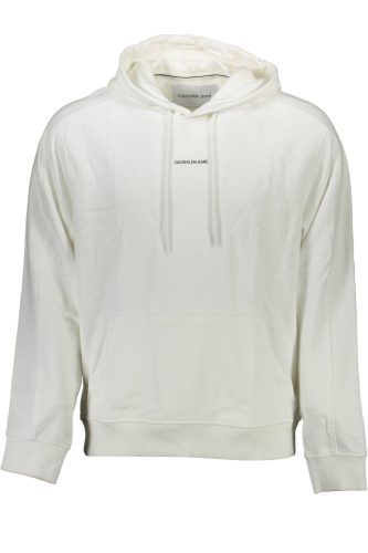 CALVIN KLEIN FÉRFI CIPZÁROS PULÓVER FEHÉR M