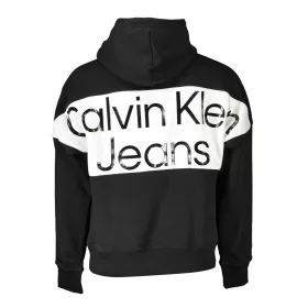 CALVIN KLEIN FÉRFI FEKETE CIPZÁROS PULÓVER