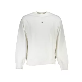 CALVIN KLEIN FÉRFI CIPZÁROS PULÓVER FEHÉR