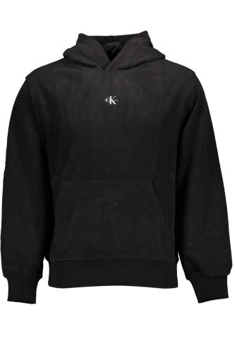 CALVIN KLEIN FÉRFI FEKETE CIPZÁROS PULÓVER M