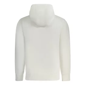 CALVIN KLEIN FÉRFI CIPZÁRAS pulóver, FEHÉR XL