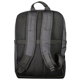 K-way férfi hátizsák fekete 30 x 40 x 10 cm