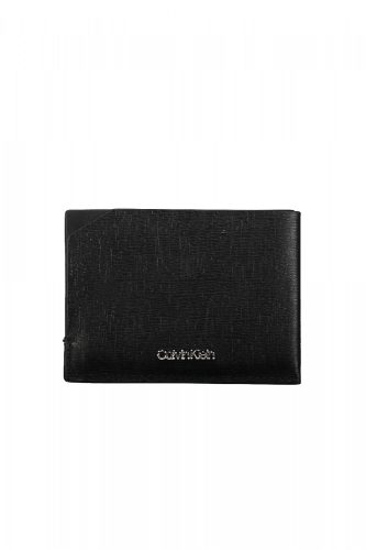 Calvin Klein fekete férfi bőr pénztárca, kártyatartó 11 x 8 x 1 cm