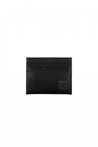 Calvin Klein fekete férfi bőr pénztárca, kártyatartó 10 x 9 x 1 cm