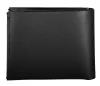 Calvin Klein fekete bőr pénztárca, férfi  RFID 12 x 9 cm