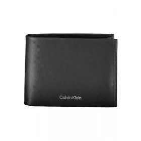 Calvin Klein fekete férfi bőr pénztárca 13 x 10 x 2 cm 