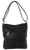 Karen Leana fekete színű, női rostbőr válltáska, oldaltáska