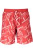 KARL LAGERFELD BEACHWEAR FÉRFI FÜRDŐNADRÁG PIROS