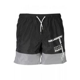 Karl Lagerfeld férfi mintás fürdőnadrág