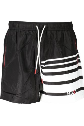 KARL LAGERFELD BEACHWEAR FÉRFI FÜRDŐNADRÁG FEKETE 