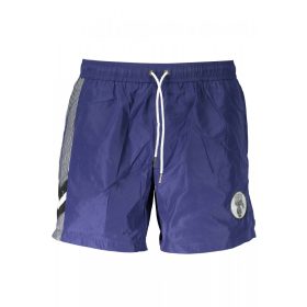 Karl Lagerfeld férfi kék fürdőnadrág