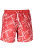 KARL LAGERFELD BEACHWEAR FÉRFI FÜRDŐNADRÁG PIROS