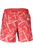 KARL LAGERFELD BEACHWEAR FÉRFI FÜRDŐNADRÁG PIROS