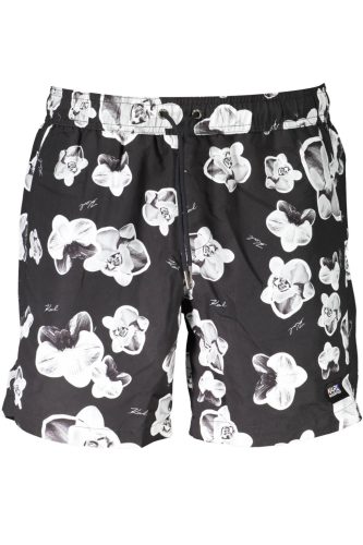 KARL LAGERFELD BEACHWEAR FÉRFI FÜRDŐNADRÁG FEKETE 