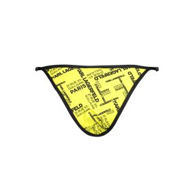 KARL LAGERFELD SÁRGA NŐI FÜRDŐRUHA ALSÓ